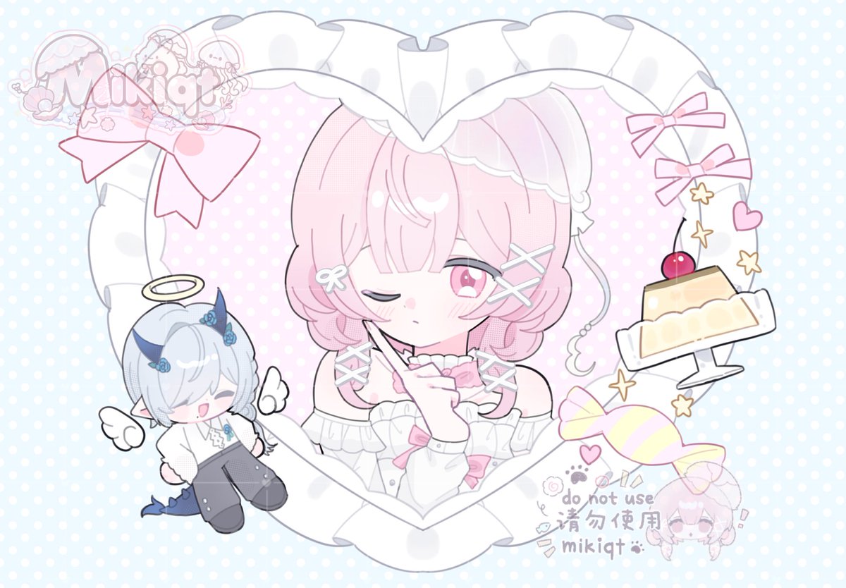mikimankung's tweet photo. Sugar Ribbon ૮ྀིᴗ͈ ˕ ᴗ͈ ྀིა 1Q
Price 89 b. ( ไม่เพิ่มจิบิ -39b. ) ♡ྀི⠀
- ใช้เชิง x2
-ได้ทั้งเวอร์ชั่นเพิ่มกิ้บ/ออริจินอล
- ไม่สามารถแก้ไขได้ ส่งงานไฟนอลเลย ( Surprise me )
- คัสต้อมของตกแต่ง ( อิงจากตัวละคร ) +29b.
- สีพาสเทล/ลดทอนรายละเอียด( ขอคนไม่ซีคับ )

#commissionth https://t.co/SIywUFplK5
