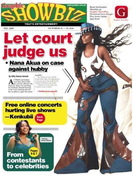 GameTV_gh's tweet photo. Newspaper headlines:Thursday October 15,2026.
#gametv https://t.co/yyRcAxVOwv