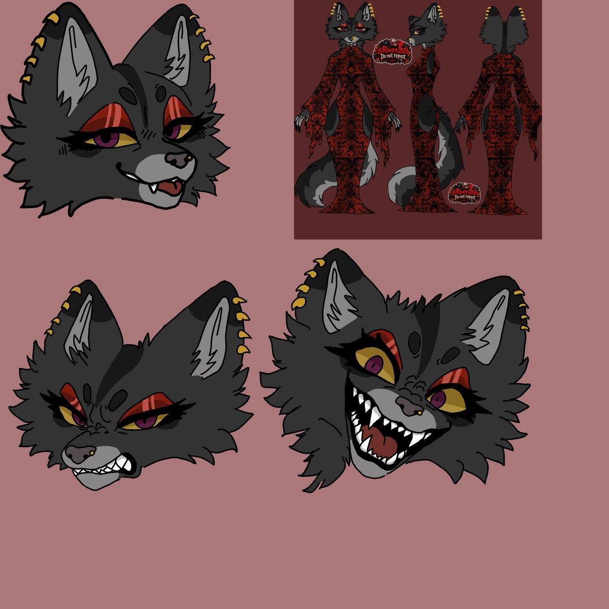 BanzaiHyena1's tweet photo. Some drawings of Mary, my totally not a serial killer oc https://t.co/QxbQl6vXWv