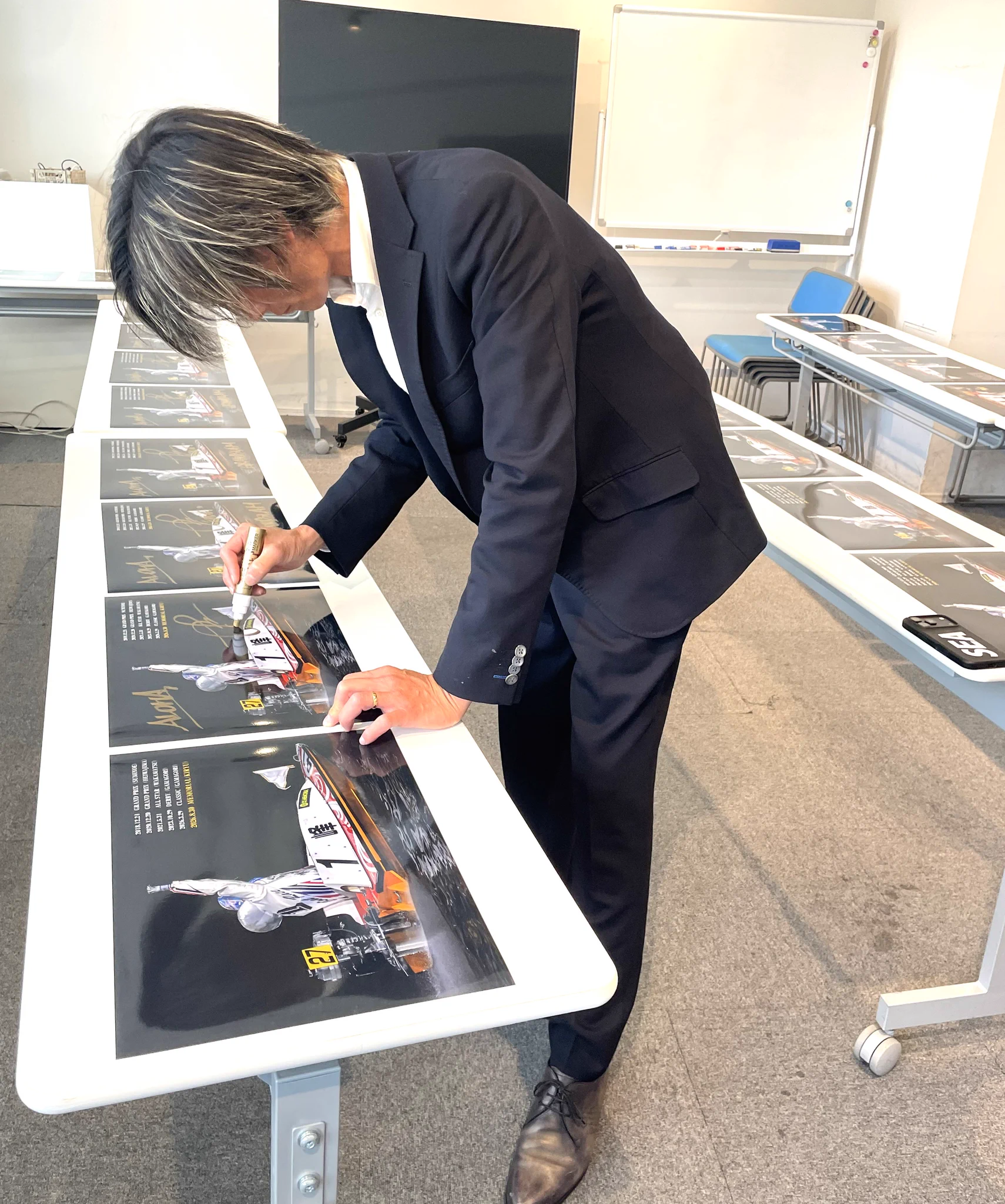 からつ競艇 SGモーターボート記念 サイン入りタペストリー(希少品) 日刊スポーツ・ボート部 on X: 