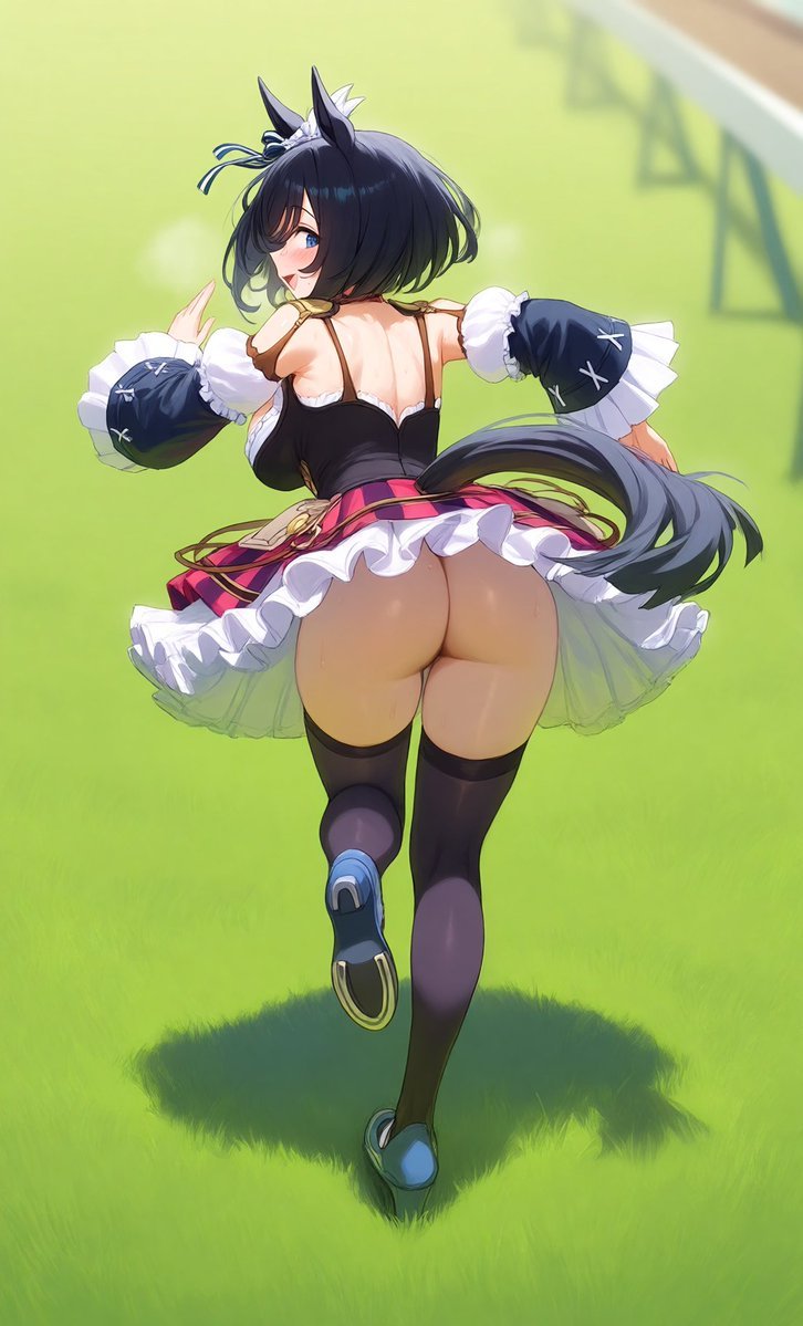 Umamusume_porn_'s tweet photo. Eishin Flash no underwear version...😍🍑🍑🍑

#umamusume #nsfw #upskirt #naked #nude #masterbation #pussy #boobs #wataa #chudia #bold #Eishinflash #ass #flash #race https://t.co/oMWeapojYF