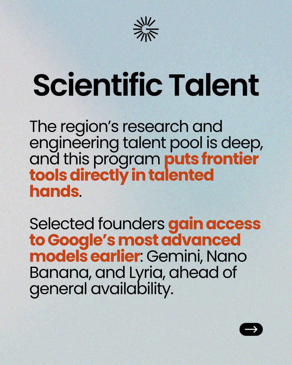 graniteasia's tweet photo. AI’s next major companies are being built in Asia. We’re partnering with Google AI Futures Fund to back founders with capital and access to Google’s research, models, and engineering teams.

Learn more: https://t.co/s4AcD6fIGX

#AI https://t.co/qTSMZTkMdw
