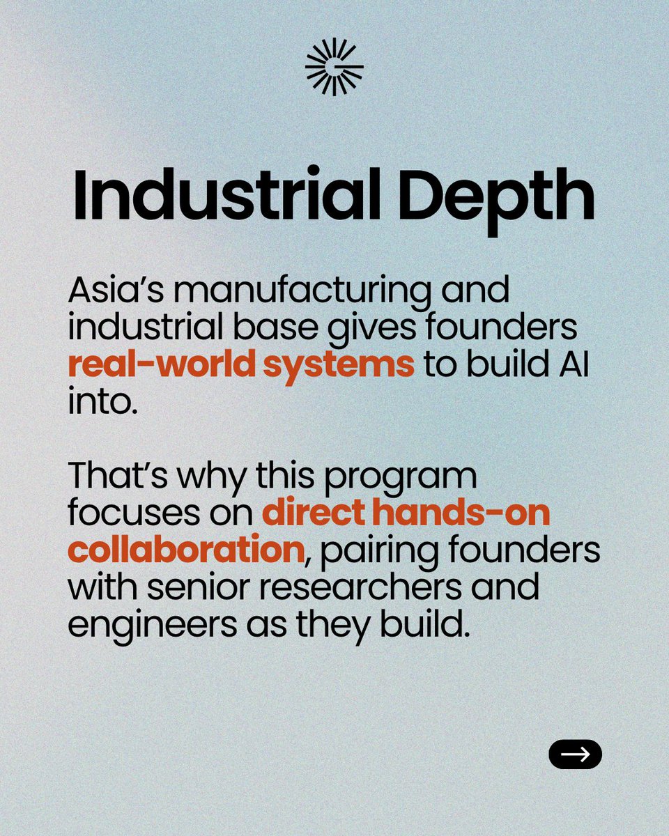 graniteasia's tweet photo. AI’s next major companies are being built in Asia. We’re partnering with Google AI Futures Fund to back founders with capital and access to Google’s research, models, and engineering teams.

Learn more: https://t.co/s4AcD6fIGX

#AI https://t.co/qTSMZTkMdw