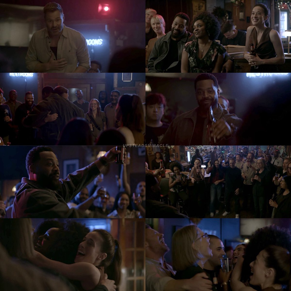 upsteadsmiracle's tweet photo. the ending felt like a love letter from the cast to laroyce and it was absolutely beautiful🤍#chicagopd https://t.co/6eOSigDAuN