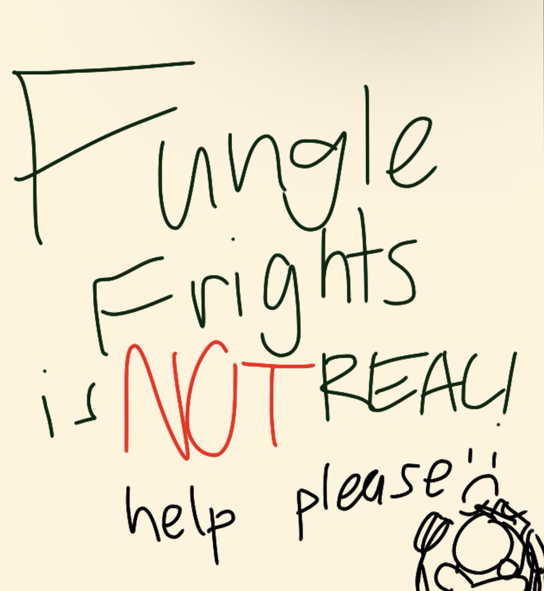 DeadWormFarmer's tweet photo. #OutcomeParodies

[#ParodyTwt #PTWT #MVRP]

{You find a sloppily made poster looking for your help. Will you check it out?}

//(most) context in the quoted thread https://t.co/v1AipskPjL