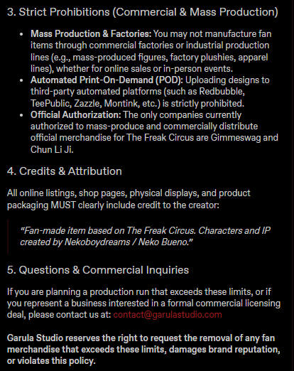 JesteryMouseyy's tweet photo. hey some of you guys should REALLYYYYY re-read Neko's boundaries about selling fan-merch!!!! Is very upsetting seeing big artists go angst all his boundaries about selling stuff.. :/

#tfc #thefreakcircus https://t.co/3htgYvqID0
