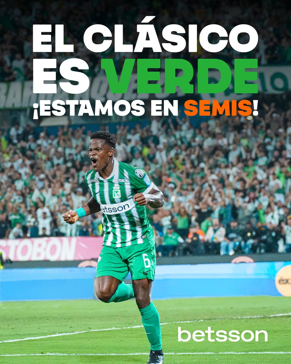 BetssonCo's tweet photo. ¡Un placer informarles que volvemos a Semis de Copa! 🥂

Son 10 partidos al hilo sin perder contra el rival de patio y el Verde sigue avanzando🔥

¡VAMOS @nacionaloficial!💚 https://t.co/KefbpM8pdF
