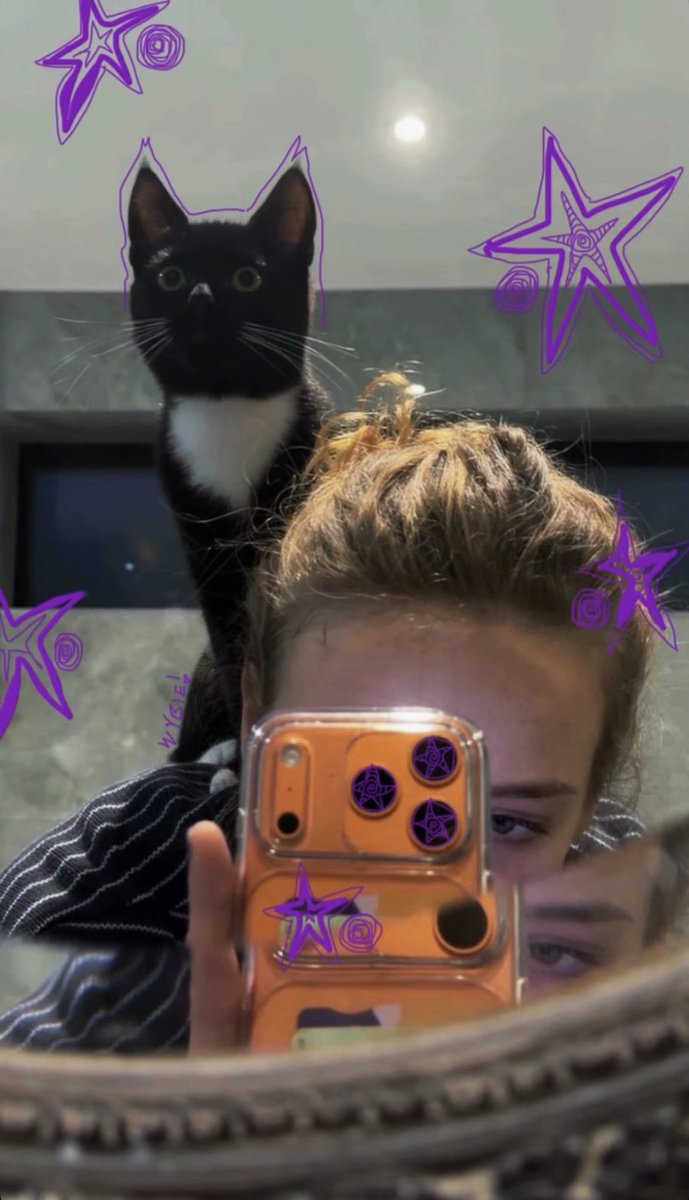 bobragasonbra's tweet photo. BOA NOITE! 🌙 Bo Bragason apareceu nos stories do Instagram! 🐈‍⬛💜 https://t.co/mXbf9tsSen