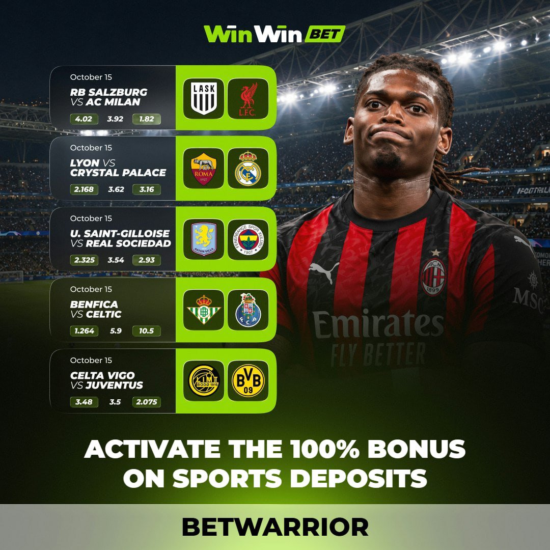 Phantomtipss's tweet photo. WELCOME TO WINWIN!

🎁Enjoy exclusive bonuses when you sign up:
100% bonus on your 1st deposit
Up to 300% bonus on your 2nd, 3rd & 4th deposits
🏆 Up to €2,000 in total bonuses + 150 Free Spins

🎟 PROMO CODE: BETWARRIOR

🔗 REGISTER HERE:
https://t.co/7g95tVy30t

📲 DOWNLOAD APK:
https://t.co/hk7a8j6F8d

🔥 Join WinWin, use promo code BETWARRIOR and claim your bonuses now!