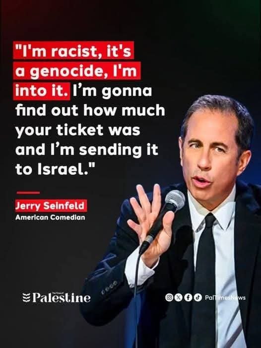 kamret's tweet photo. #Seinfeld admits who he really is! https://t.co/VEIAMaXJ1n