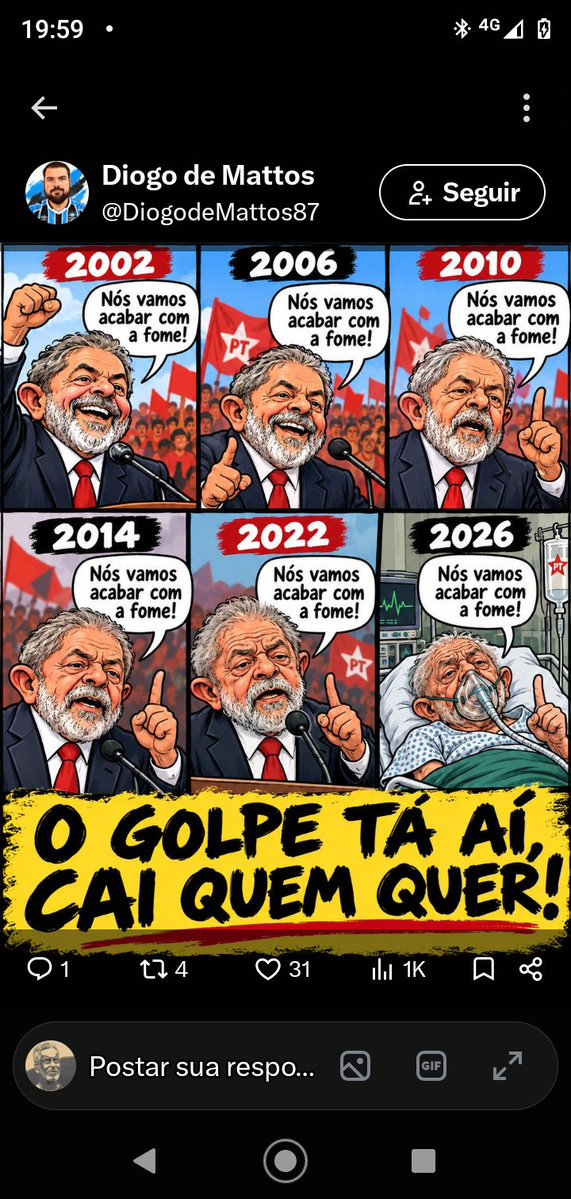 TadeuXavier9's tweet photo. @Glauber_Braga https://t.co/d0faxJDc2G
