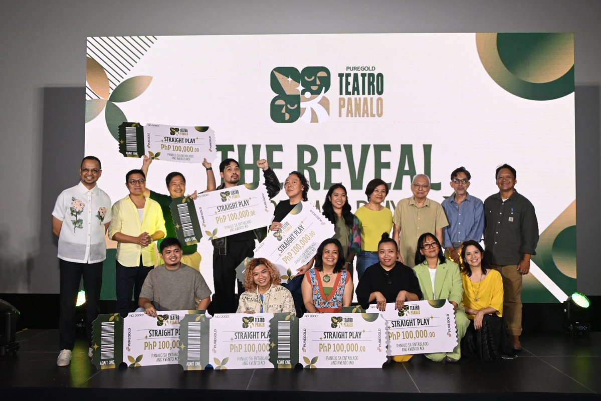 starmometer's tweet photo. Puregold Teatro Panalo Unveils 12 Finalists for Groundbreaking Inaugural Festival

https://t.co/tdYxrZmF19

#PuregoldTeatroPanalo https://t.co/QCrtCOTBKW