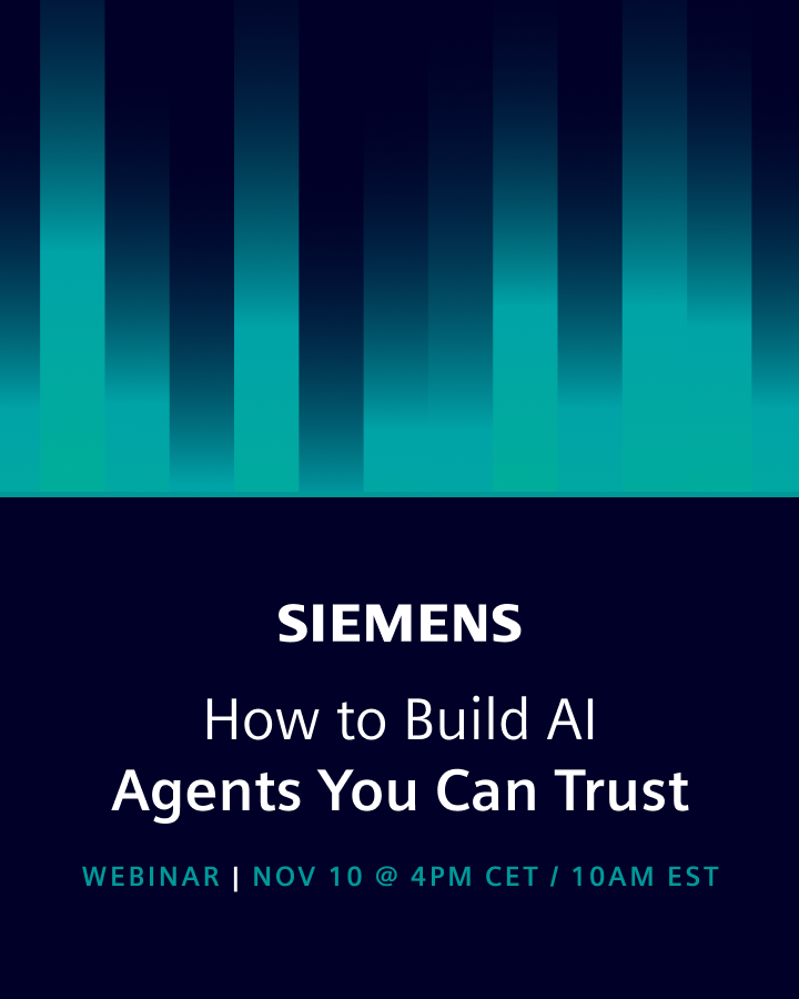 Mendix's tweet photo. Capable AI agents are everywhere. Trustworthy ones are rare. Learn how context and knowledge graphs change that. 

🔗 https://t.co/e5pU4iwboT https://t.co/ofWNuyV84w