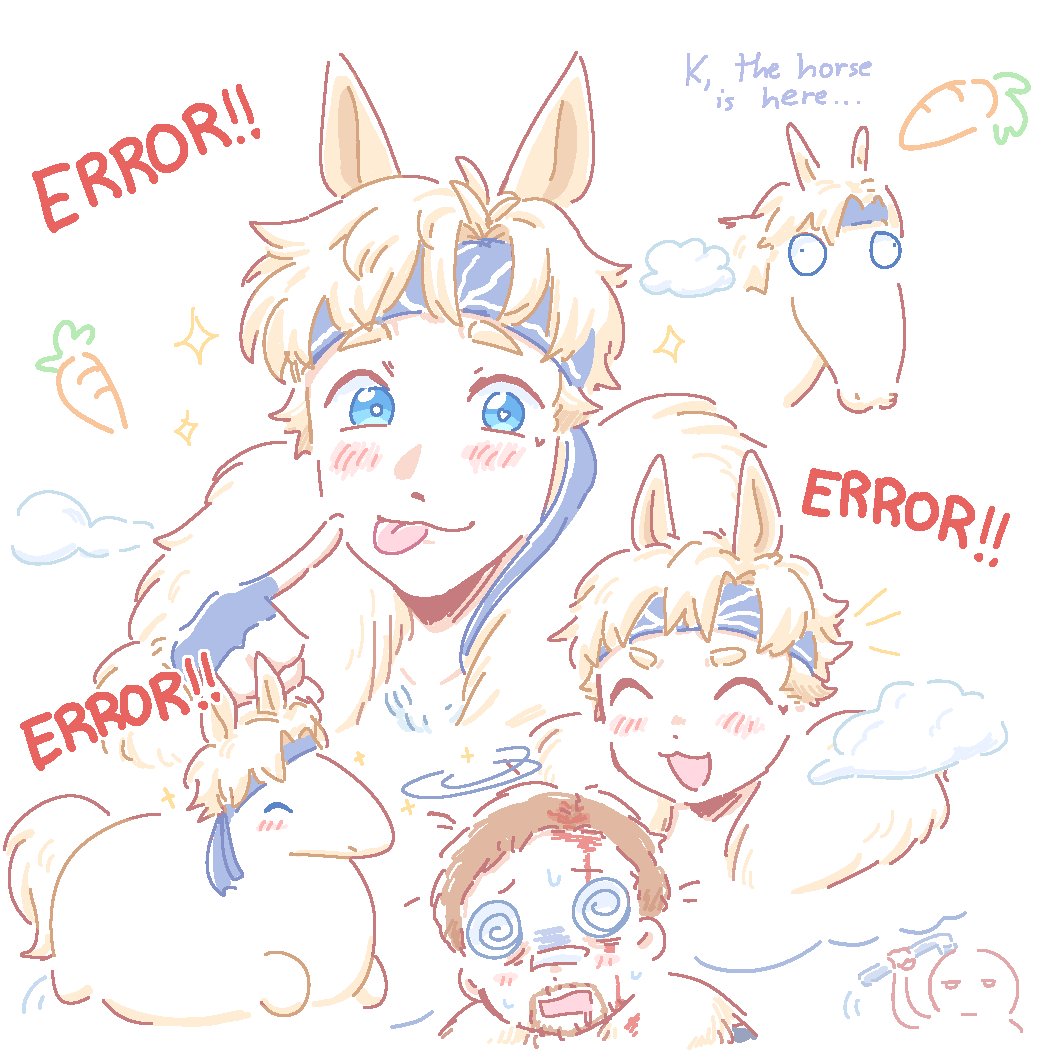 april14th1840's tweet photo. started off as ken doodles while bored. went overboard and now K is seeing horses 🐴✨
#synthdoll #kken https://t.co/3MHWJoAg7W