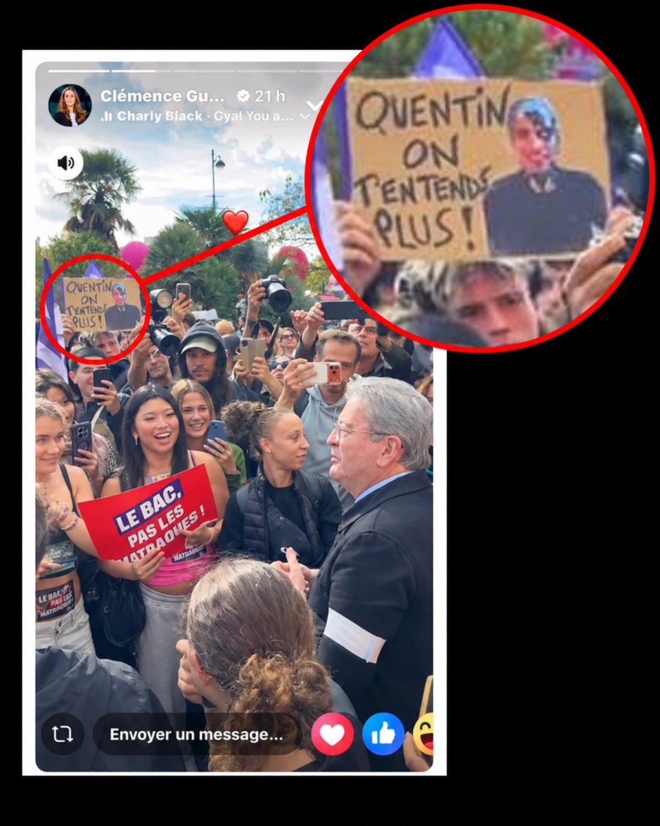 SJallamion's tweet photo. Ils se réjouissent de la mort d’un jeune homme tabassé par la milice de Raphaël Arnault… 😡

#JusticePourQuentin https://t.co/JjUqUR0ijp