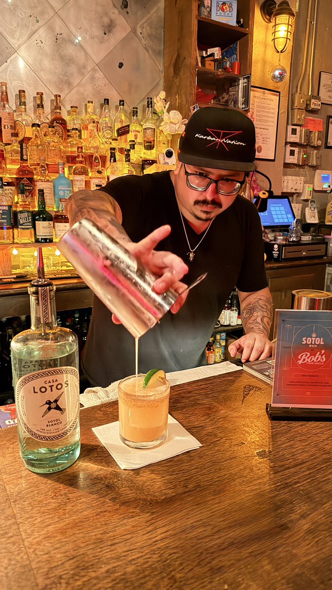 TheMiamiGuide's tweet photo. Mexico’s wildest secret is having a week in Miami 🌵  Casa Lotos is bringing it to Miami for Sotol Week, now thru October 18, and we’re doing it the Miami Guide way: a cocktail crawl. Three bars, each pouring a $10 Casa Lotos cocktail:

🥃 Bob’s Your Uncle
🥃 Jajaja 
🥃 Dead Flamingo