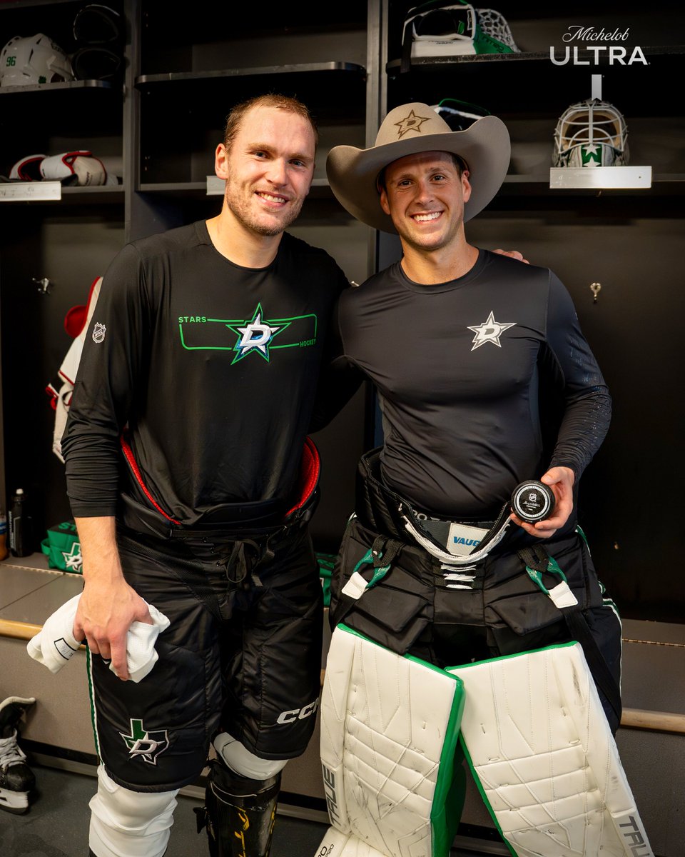 DallasStars's tweet photo. MR. 100 💰 https://t.co/3VMxIHI9W6