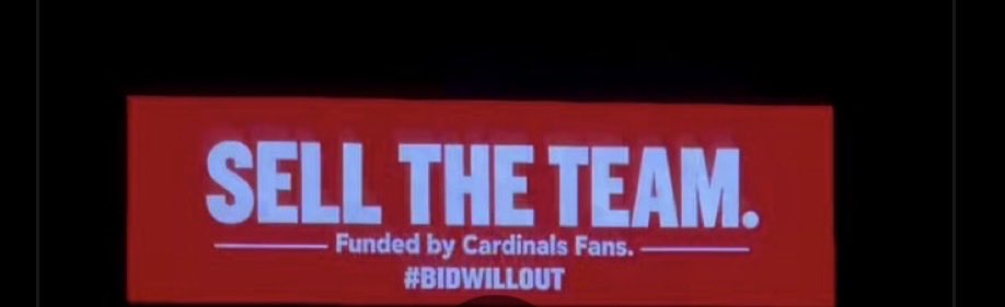 AllbrightNFL's tweet photo. Fed up Arizona Cardinals fans have started putting digital billboards up. https://t.co/egROtHynGO