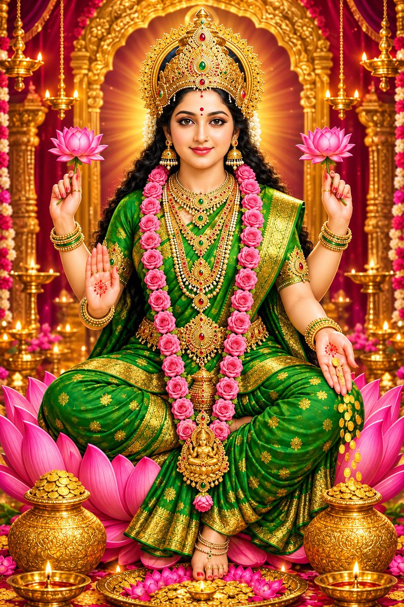 Rituverma51's tweet photo. Don't chase wealth blindly, become worthy of Maa Lakshmi’s blessings. https://t.co/bfvpFTLnCY