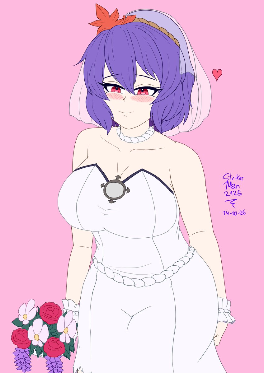 2125Strikerman's tweet photo. Beautiful wife! 💜
This option didn't win here, it won on Facebook, but I'll post it here anyway.
#八坂神奈子 #KanakoYasaka #東方 #Touhou https://t.co/nQfNgiyI4n
