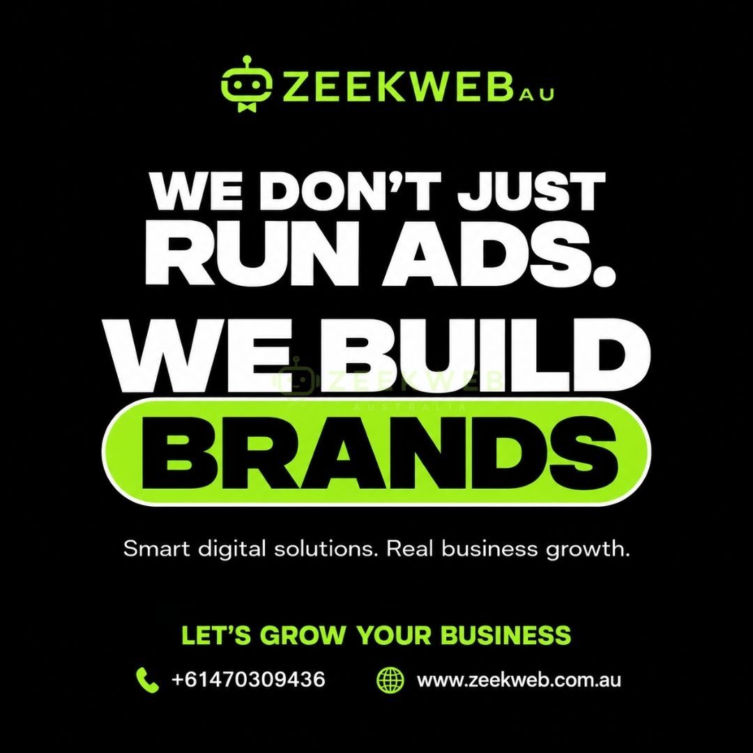 zeekwebau's tweet photo. 🚨 More commercials won’t fix a brand your customers don’t know or trust.

https://t.co/nDT6SBdn8E 

#BrisbaneBusiness #QueenslandBusiness #AustralianBusiness #DigitalMarketing #SEO #WebDevelopment #SmallBusinessAustralia #BusinessGrowth #AIAutomation #OnlineVisibility https://t.co/2nkyBho7OY