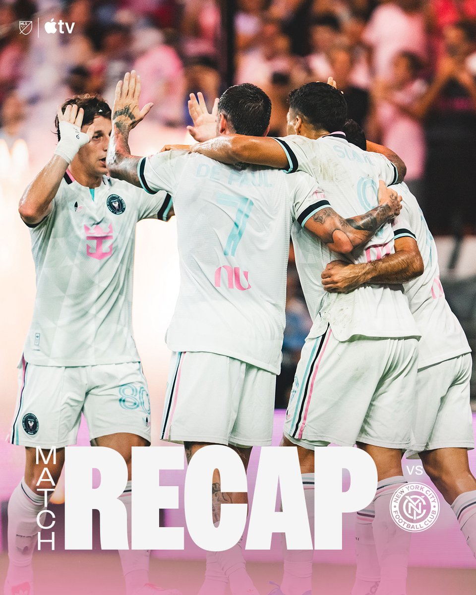 InterMiamiCF's tweet photo. The story of our 2-0 win 💗

🔗 Read more: https://t.co/HkRZu093fS https://t.co/xrwe6AmLA9