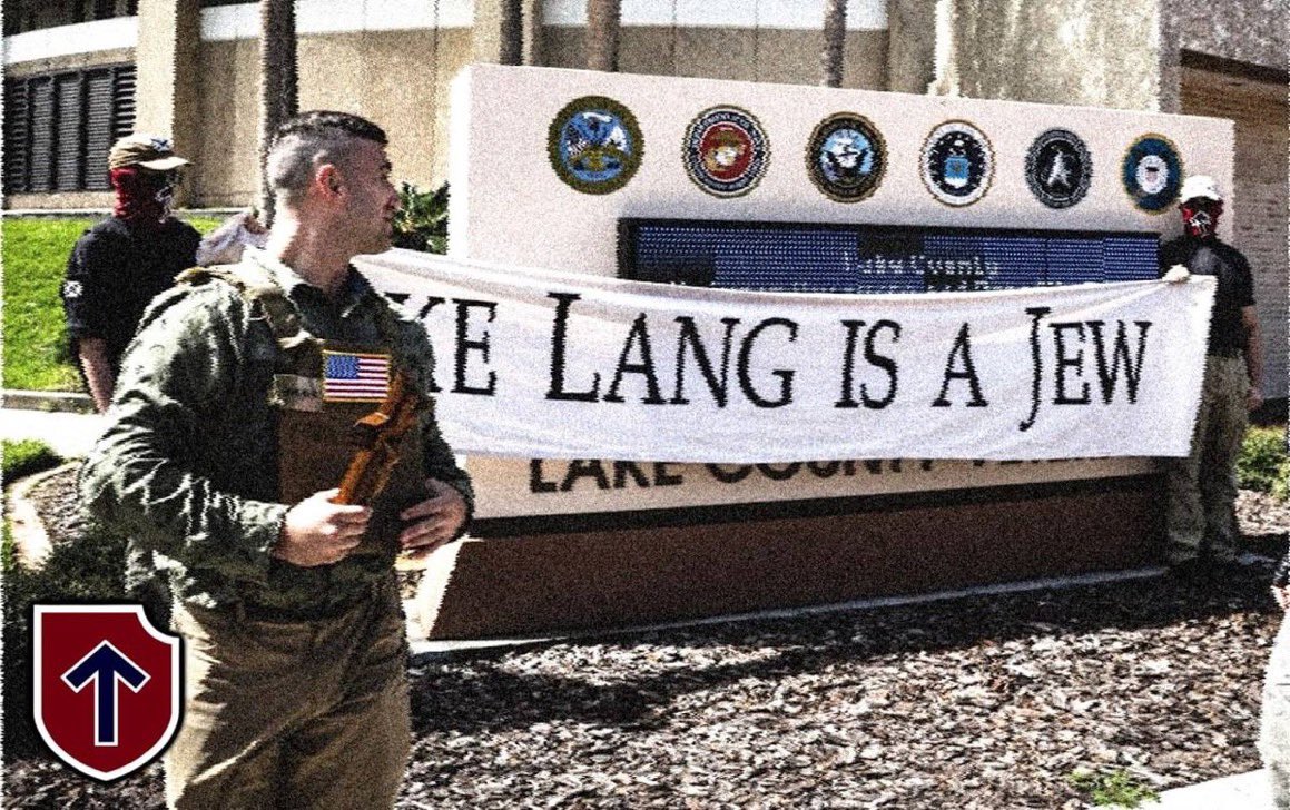 LegalMeansRev's tweet photo. @TheCrazyChemyst @6mill_is_a_hoax @JakeLang Jake Lang is a Jew, and a subvesive one. 

He’s not White. He’s a Jewish intelligence operative. You’re clearly in his employ. https://t.co/GiZGeA4aU0