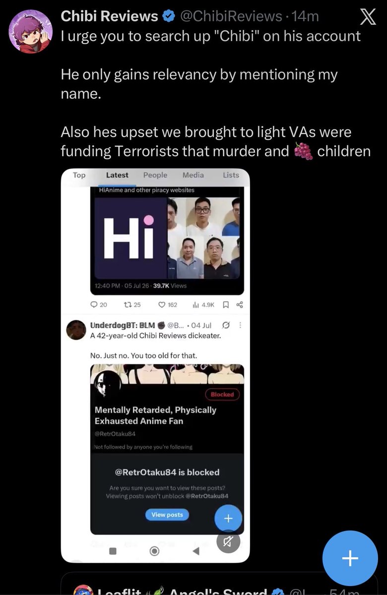 MrZombie0btt's tweet photo. CHIBI CONFIRMS THAT HE SEARCHES HIS NAME ON TWITTER DETRACTORS RENT FREE !!!!!!!!!!!!!!!!!!!!!!!!!!!!!! https://t.co/HYSpUDbD5q