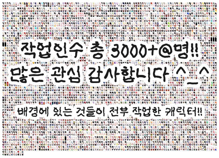 PH__yhjt's tweet photo. #rt 
많은 분들의 관심으로 총 3000명 이상, 작업수 500건 이상을 달성할 수 있었습니다⋯^^ 알티해주시면 조만간 추첨해서 한 페어(최대 4인) 그려드릴게요 하하하 https://t.co/LHOpI6WbhI