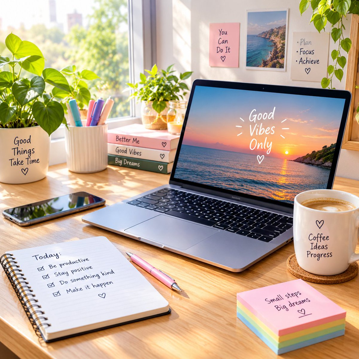 AvaWilsonu6vc's tweet photo. ✨ A beautiful workspace, a fresh mind, and new opportunities! 💻🌿

Stay focused, keep learning, and make every day count. 💛

#Workspace #Productivity #PositiveVibes #DailyInspiration

🔗 Check it out: [https://t.co/OFyGyU7nWL https://t.co/yFaqxMXWMR
