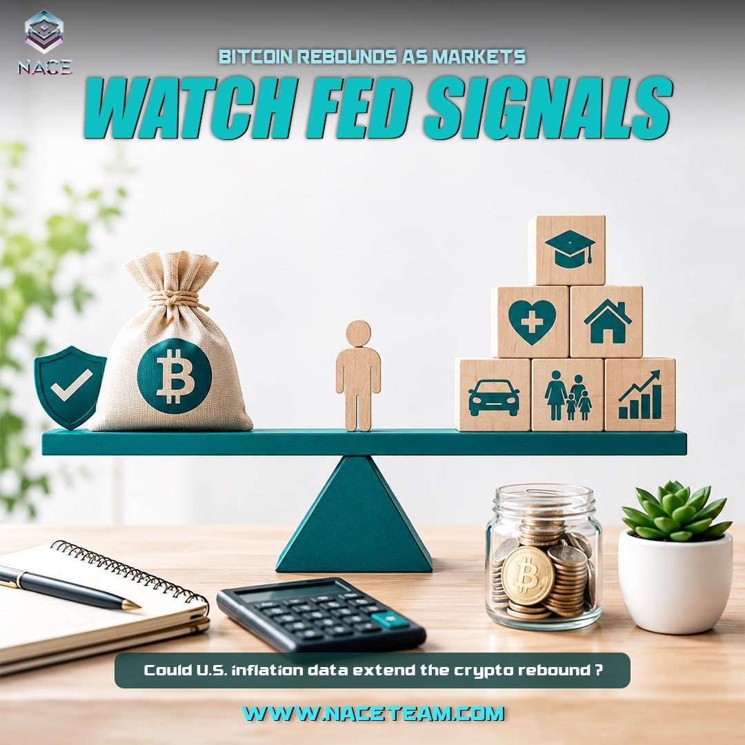 NebulaExchange1's tweet photo. Bitcoin Rebounds as Markets Watch Fed Signals

Fed comments point to a potentially softer rate outlook.

Bitcoin gained as Asian stocks also recovered.

Major crypto assets rebounded ahead of key U.S. inflation data.

NACE tracks crypto markets and macroeconomic trends.

Could U.S. inflation data extend the crypto rebound?

#NACE #NACEExchange #NebulaAI #NebulaAIExchange #SP #SPInvestmentGroup #Bitcoin #PiațaCrypto #Criptomonede #PiețeFinanciare #InvestițiiCrypto