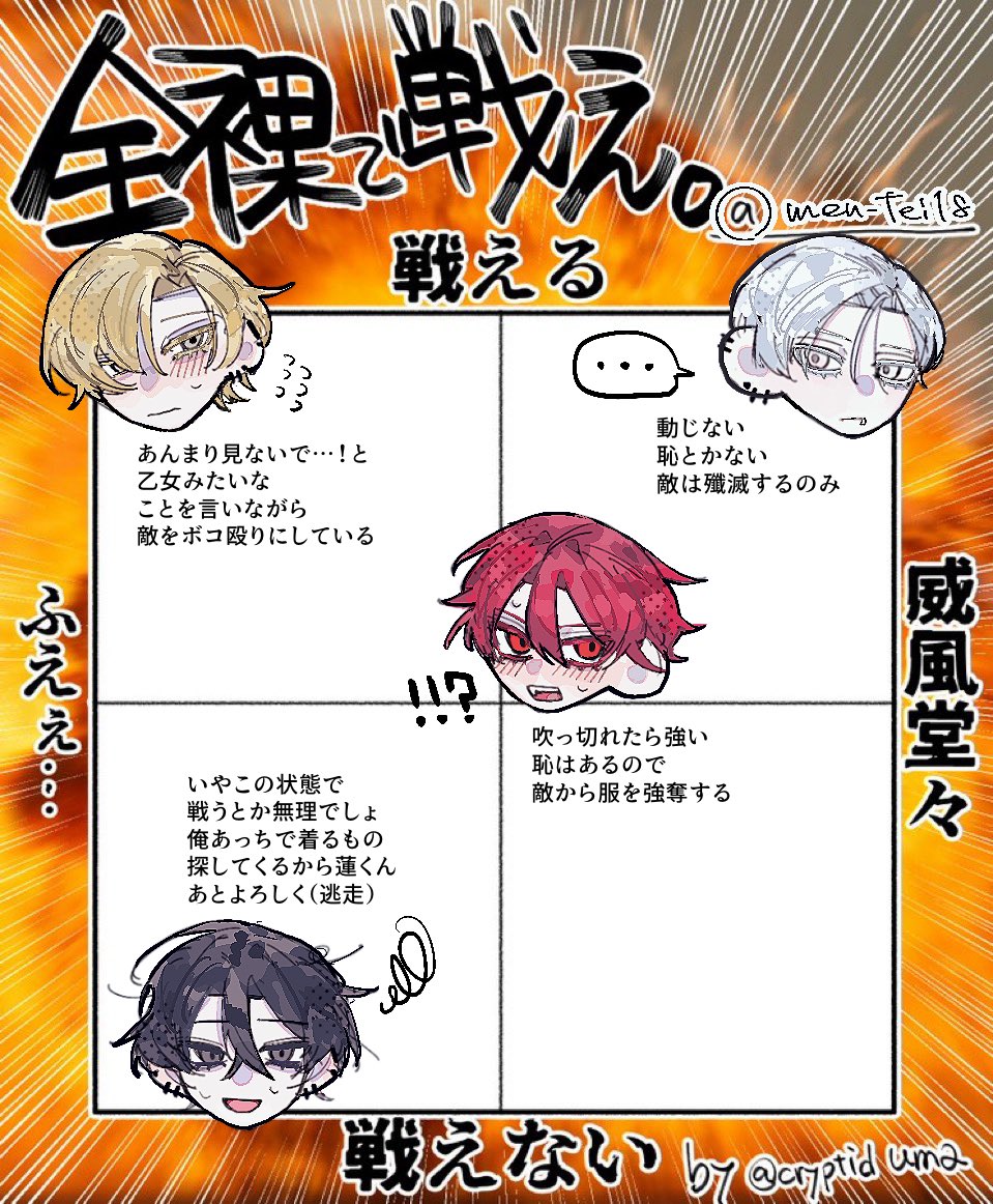 men_tei18's tweet photo. 偏見　テンプレお借りしました^ - ^ https://t.co/yp5WMuBvhZ