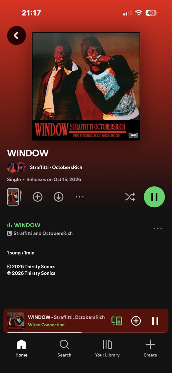 straffittidaily's tweet photo. New Straffitti &amp; OctobersRich - WINDOW out now! https://t.co/zIJZfCsEHQ