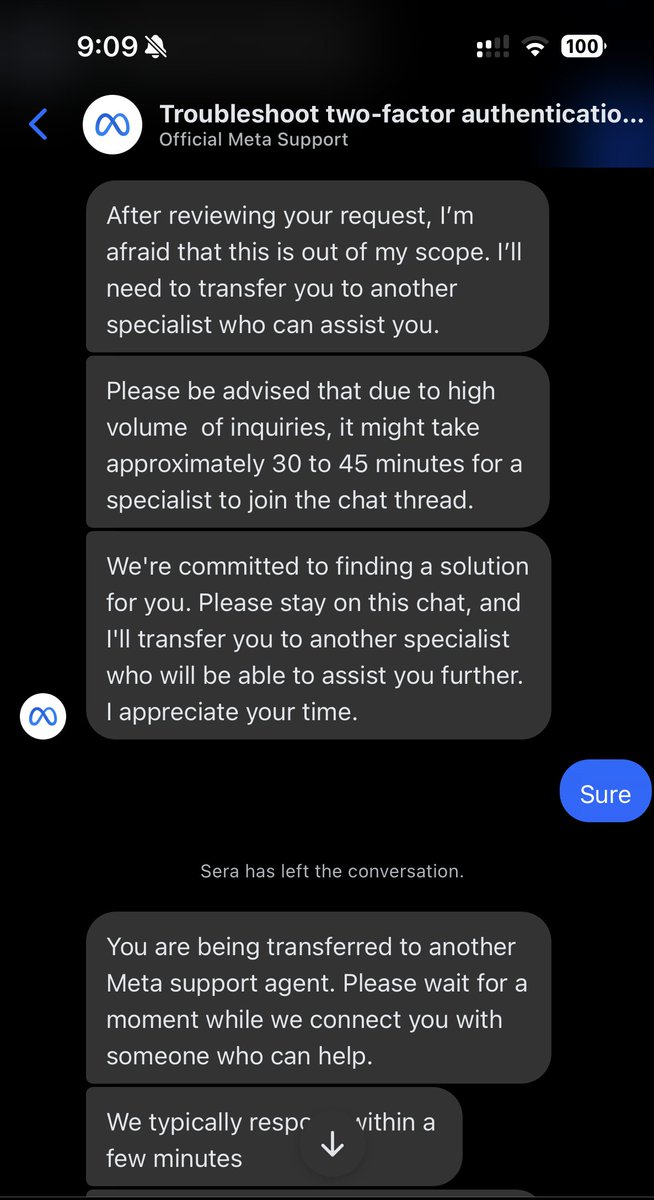 MithilaReddyM's tweet photo. What’s the point of @Meta Verified if support fails when it matters? Locked out of my @Instagram business account for a week. Multiple tickets, zero resolution, zero response. My business suffers while Meta stays silent. I DEMAND urgent escalation and a concrete resolution. https://t.co/ifPekIf5qf