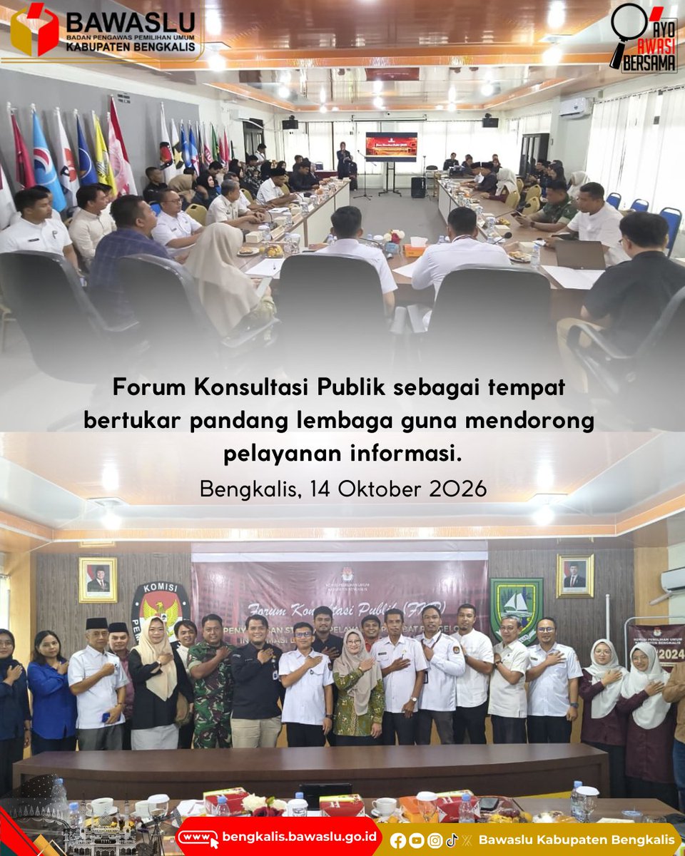 BawasluBKS's tweet photo. #SahabatBawaslu Muhammad Hasanul Asy'ary mengatakan bahwa melalui forum konsultasi publik seperti ini, setiap lembaga diharapkan dapat saling bertukar pandangan dan pengalaman guna mendorong pelayanan informasi yang semakin baik. https://t.co/62e8iaMzQ1
