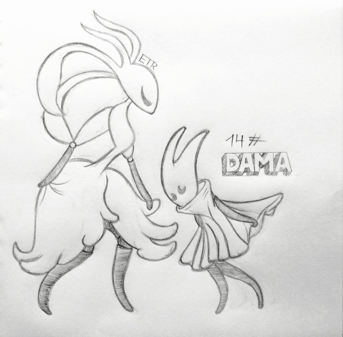 Etterium's tweet photo. Día 14 - Inktober 2026

Dama ✒️ 👒

#Inktober #Inktober26 #Inktober2026 #Dama #Lady #Silksong #HollowKnight #Hornet https://t.co/A5Nt4AcOuV