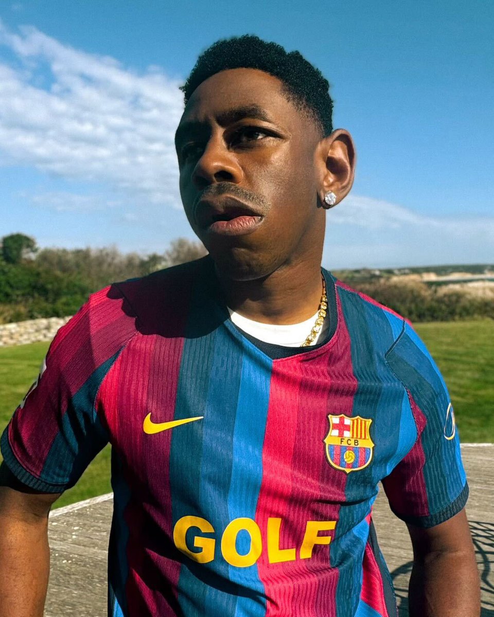 brfootball's tweet photo. Barça 🤝 Tyler, The Creator https://t.co/zvNcklL7t5