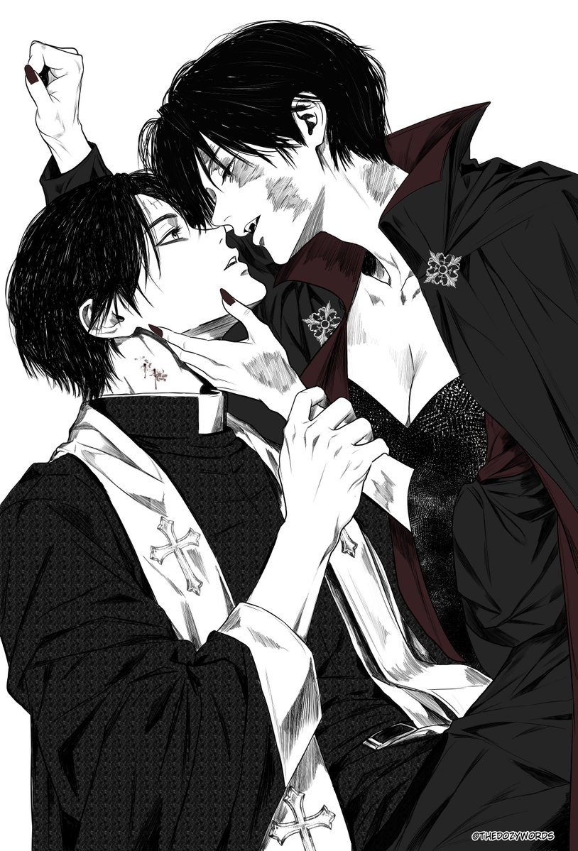 thedozywords's tweet photo. Vampire Maki hunting down Priest Yuta 🧛🎃

🌸 Comms open!
☕ Fuel my art here: https://t.co/ojOY0Ieu6f

#yutamaki #yuta #maki #jjk #jujutsukaisen #halloweenart https://t.co/ZQRv3ThmRC