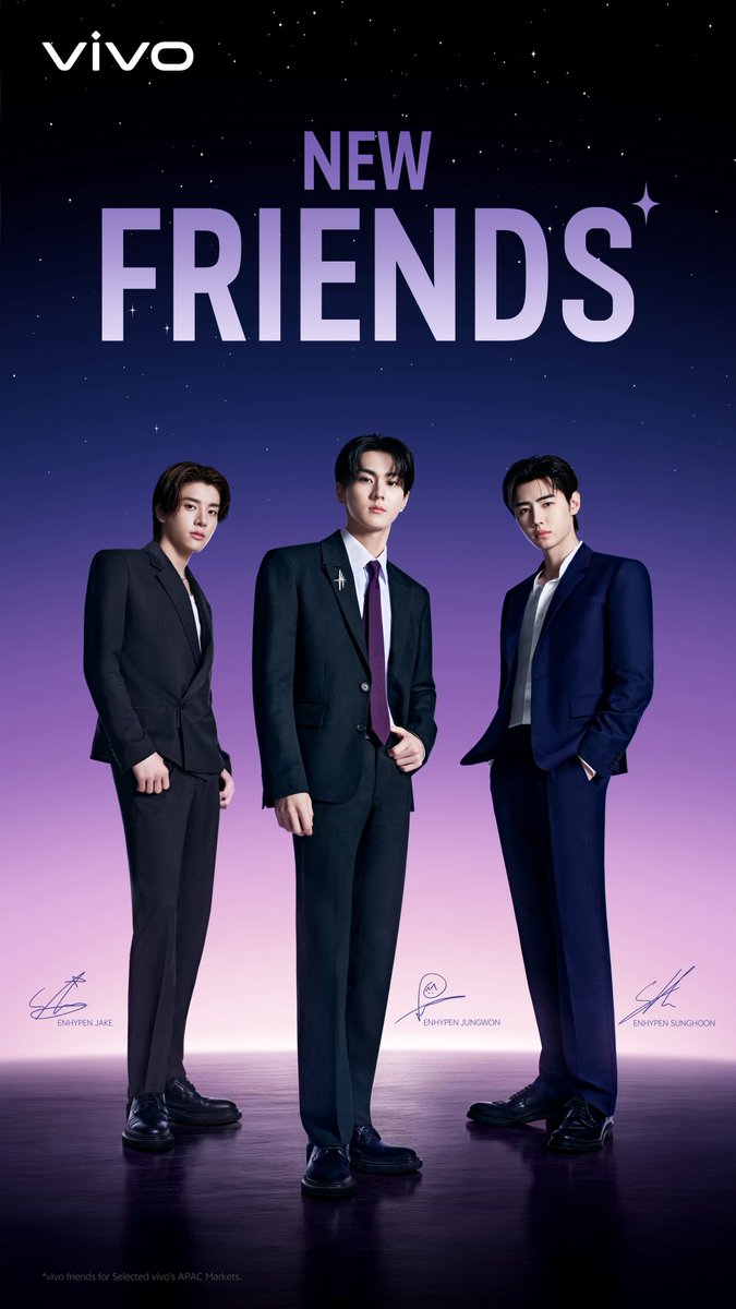EN7ernally's tweet photo. VIVO NEW FRIENDS ✨
#JUNGWON #JAKE #SUNGHOON https://t.co/me9yti4ScH