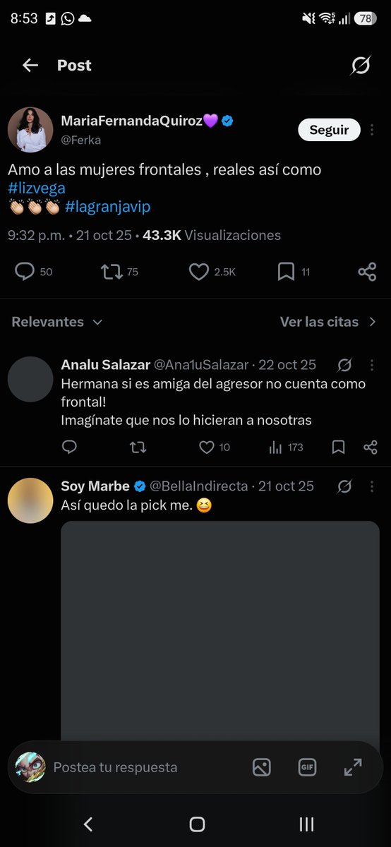 AngelMorones10's tweet photo. Venga @Ferka, una leída a tu cuenta de Twitter para refrescar un poco la memoria
#lagranvip
#LaGranjaAsamblea https://t.co/i6oKvqm3eH