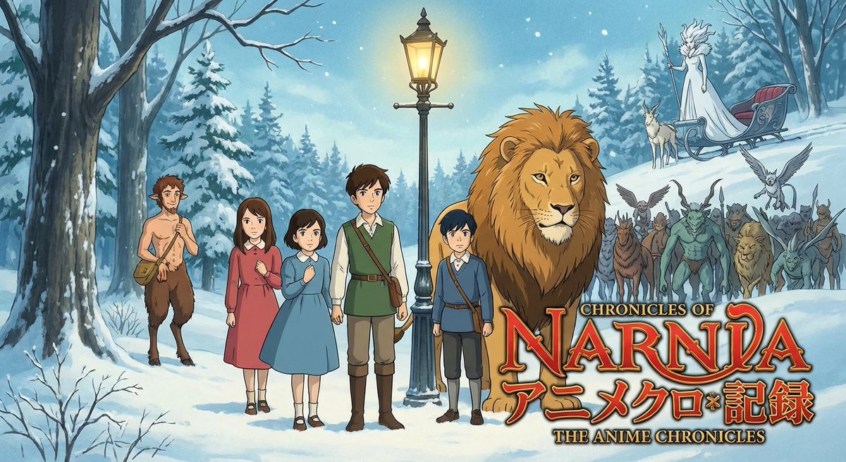grey_horse's tweet photo. #cslewis #narnia #AnimeStyle #winter #witch https://t.co/iMpdmZHloN