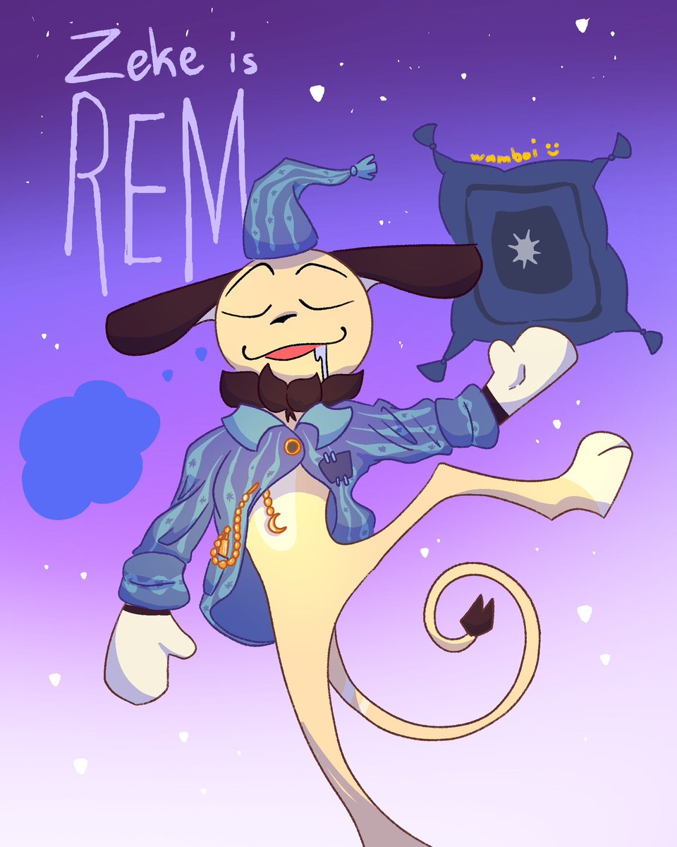 WCatharsus's tweet photo. Zeke is REM from Deadlock 

Holy Midnight posting https://t.co/7WKZPTOmSG