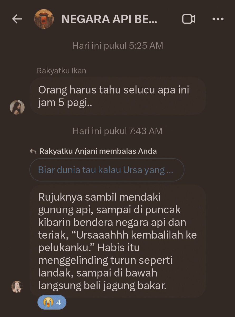 Maegahayu's tweet photo. /. Reaksinya lebih lucu 😭 https://t.co/bAvGlK3kYT