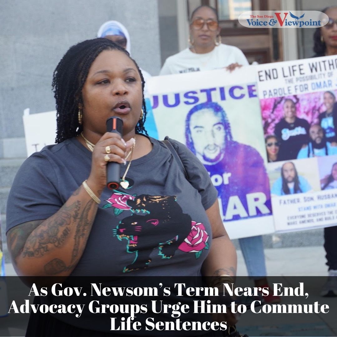 VoiceViewpoint's tweet photo. ⚖️  As Gov. Gavin Newsom's term nears its end, advocacy groups are urging him to commute life-without-parole sentences across California, reigniting debate over criminal justice reform, second chances, and victims' rights. 🔗 https://t.co/cQBMIfwKHl

#CaliforniaNews #CriminalJusticeReform #GovNewsom #VoiceAndViewpoint