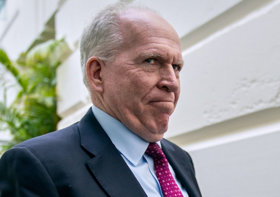 AwakenedOutlaw's tweet photo. Former CIA Director John Brennan was subpoenaed to appear before a federal grand jury in Fort Pierce (FL) on Oct 15th.

Mind you, FL investigators are running multiple Grand Jury investigations concurrently. 

However, there have been grumblings that it's been moved to early Dec., mainly b/c of Joe DiGenova’s resignation. 

I guess we'll find out soon.
All that matters is that it happens.

Also subpoenaed:
James R. Clapper Jr. — Frm Dir of Natl Intel
Lisa Page — Fmr FBI Lawyer
Andrew McCabe — Frm FBI Dep Dir
James Comey — Frm FBI Director 
Peter Strzok — Frm FBI Dep Asst Dir: Counterintel