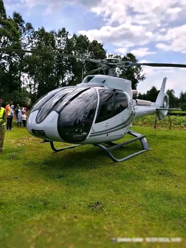 mathewsrange's tweet photo. Belgut MP Nelson Koech, popularly known as Sonko, has  imported an expensive brand-new helicopter for his campaign. Good morning Tutam followers, four years ago they found an Empty Coffers! https://t.co/YJDJ6XYAUn