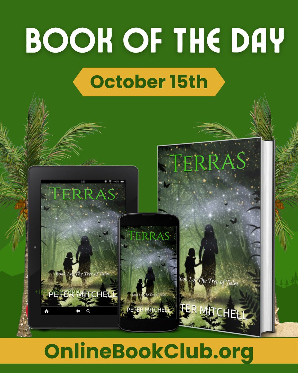 TwBookClub's tweet photo. Book of the Day, October 15th – Sci-Fi/Fantasy, Rated 5 Stars 

Available for only $1.99 on Amazon Kindle:
https://t.co/3Jy82Yu42w

Terras: Book one of The Tree of Tales by Peter Mitchell

Follow @PeterMToT 

---
Do Myths and Legends contain kernels of truth?
--- https://t.co/NInDsmfmWY