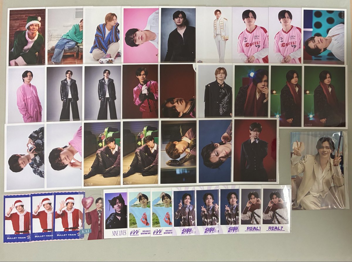 Supyojs's tweet photo. 超特急 生写真 ミニフォト トレカ Yes!東京 交換

譲▶︎カイ リョウガ ユーキ タカシ マサヒロ EBiDAN

求▶
タクヤ
・9人体制～2023年まで
・ガチ夢中UMトレカ
・スポーツマンヒップ2026 アクキー
など

げんじぶ 小泉・杢代 何でも

比率違い可

手渡しor郵送(同日発送) https://t.co/sISrac5rns