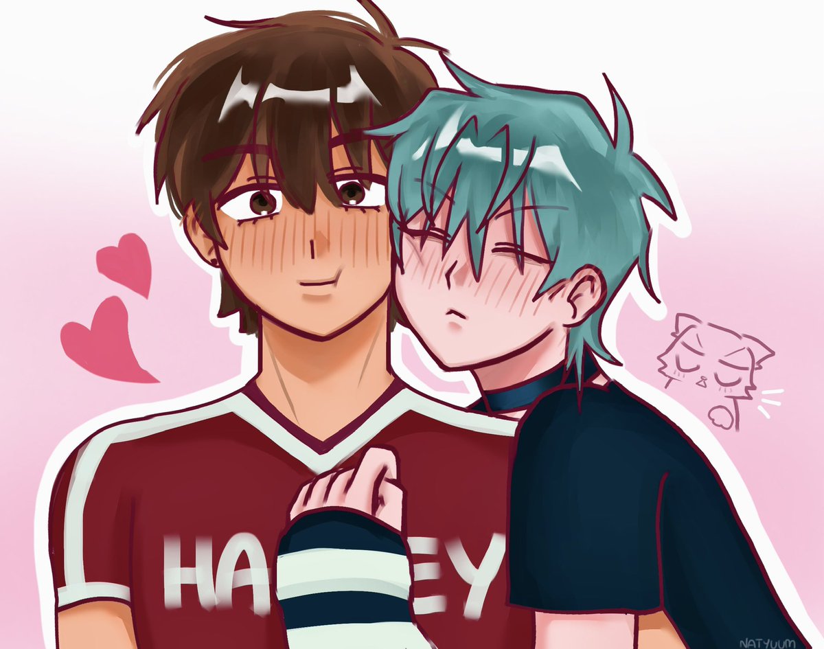 natyuum's tweet photo. i drew my oomf’s @TILLSPARASITE yumeship🥰🥰🥰 now I wait for otr ivti in return.. I’m starving…🤤 https://t.co/juC4WBhO1s