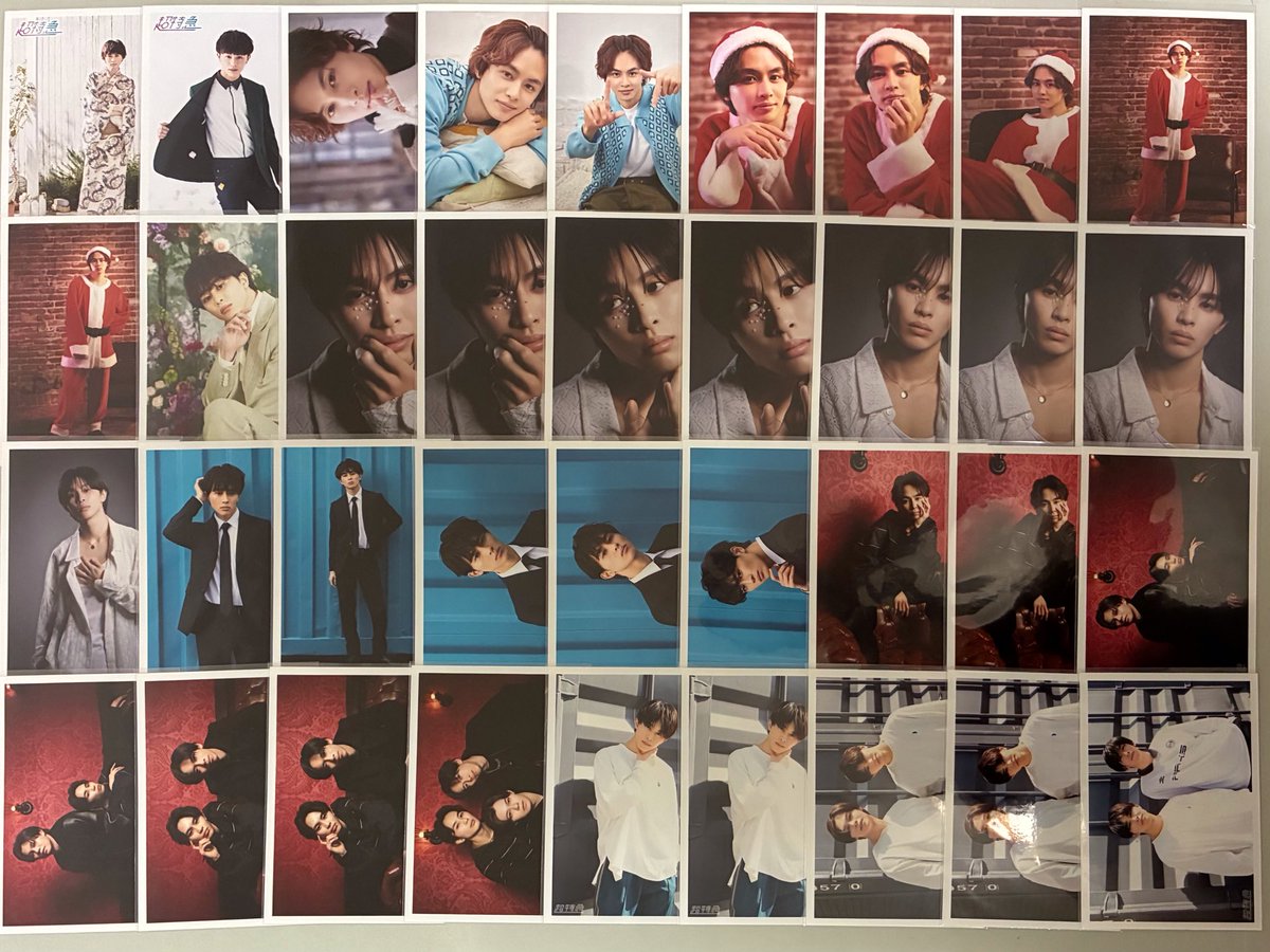 Supyojs's tweet photo. 超特急 生写真 交換

譲▶︎タクヤ (画像参照)

求▶
タクヤ
・9人体制～2023年まで
・ガチ夢中UMトレカ
・スポーツマンヒップ2026 アクキー
など
げんじぶ 小泉 何でも

比率違い可

手渡しor郵送(同日発送) https://t.co/5kZlcf084f